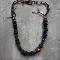 Lapis with Venetian Trade Beads by Debe%20Dohrer