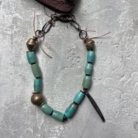 Tibetan Turquois Barrels by Debe Dohrer