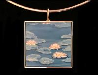 Monet Inspired Water Lilies by Nell Mercer