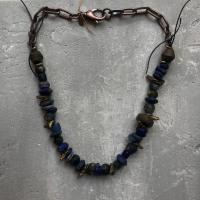 Lapis Beaded Necklace by Debe%20Dohrer