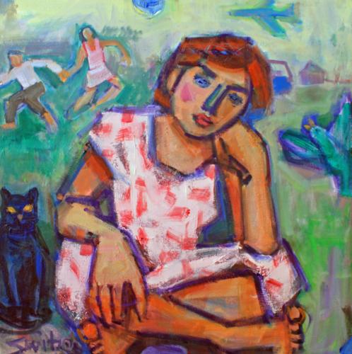 Sheila has a Cat by Scott Switzer