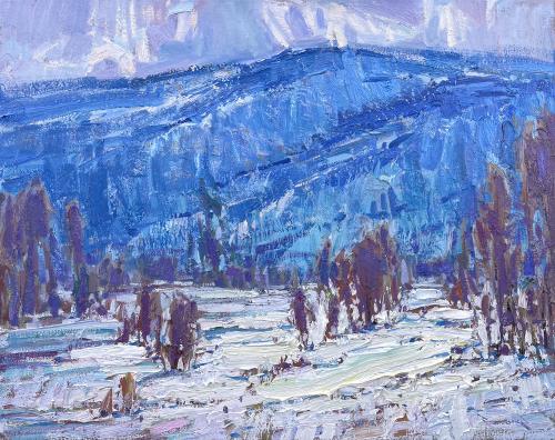 Approaching Snowfall by Anton Pavlenko