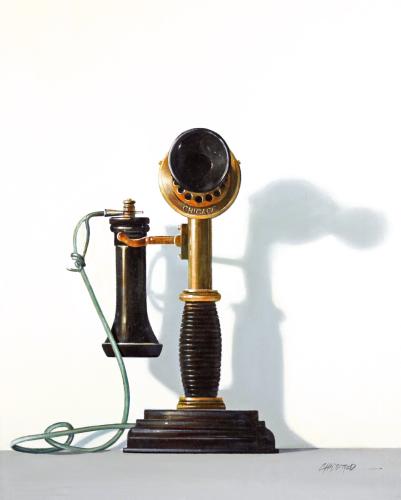 Chicago Candlestick Phone by Wendy Chidester