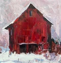 Red Barn II by Sandra%20Pratt