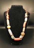Ancient Venetian Trade Bead Necklace by Debe Dohrer