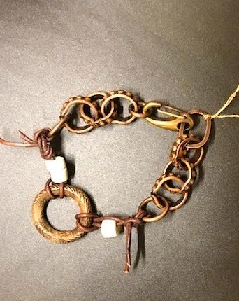 Old Nigerian Ring Bracelet by Debe Dohrer