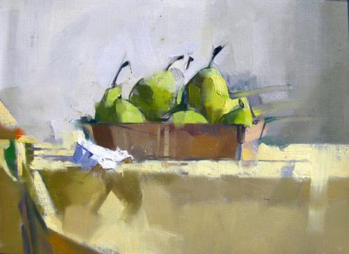 Pears in a Box by Maggie Siner