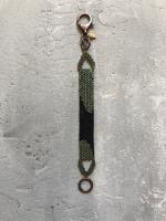 8 Row Woven Glass Bracelet by Debe Dohrer