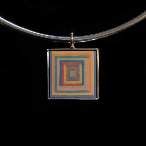 Small Square "Lines" by Nell%20Mercer