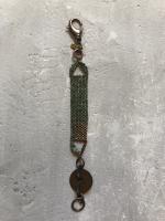 10 Row Woven Glass Bracelet by Debe Dohrer