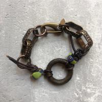 Millefiori Beaded Bracelet by Debe Dohrer