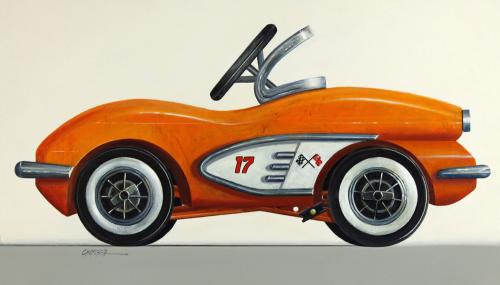 Corvette 17 Pedal Car by Wendy Chidester