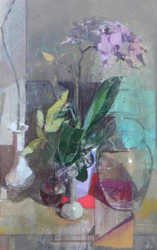 Orchid and Vessels by Edmond Praybe
