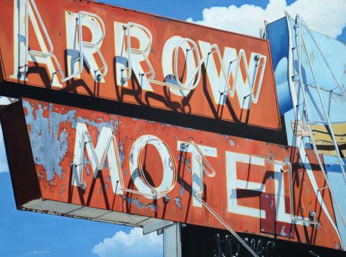 Arrow Motel by Glenn Ness