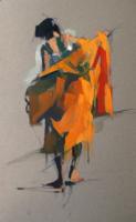 Woman in Orange by Maggie Siner